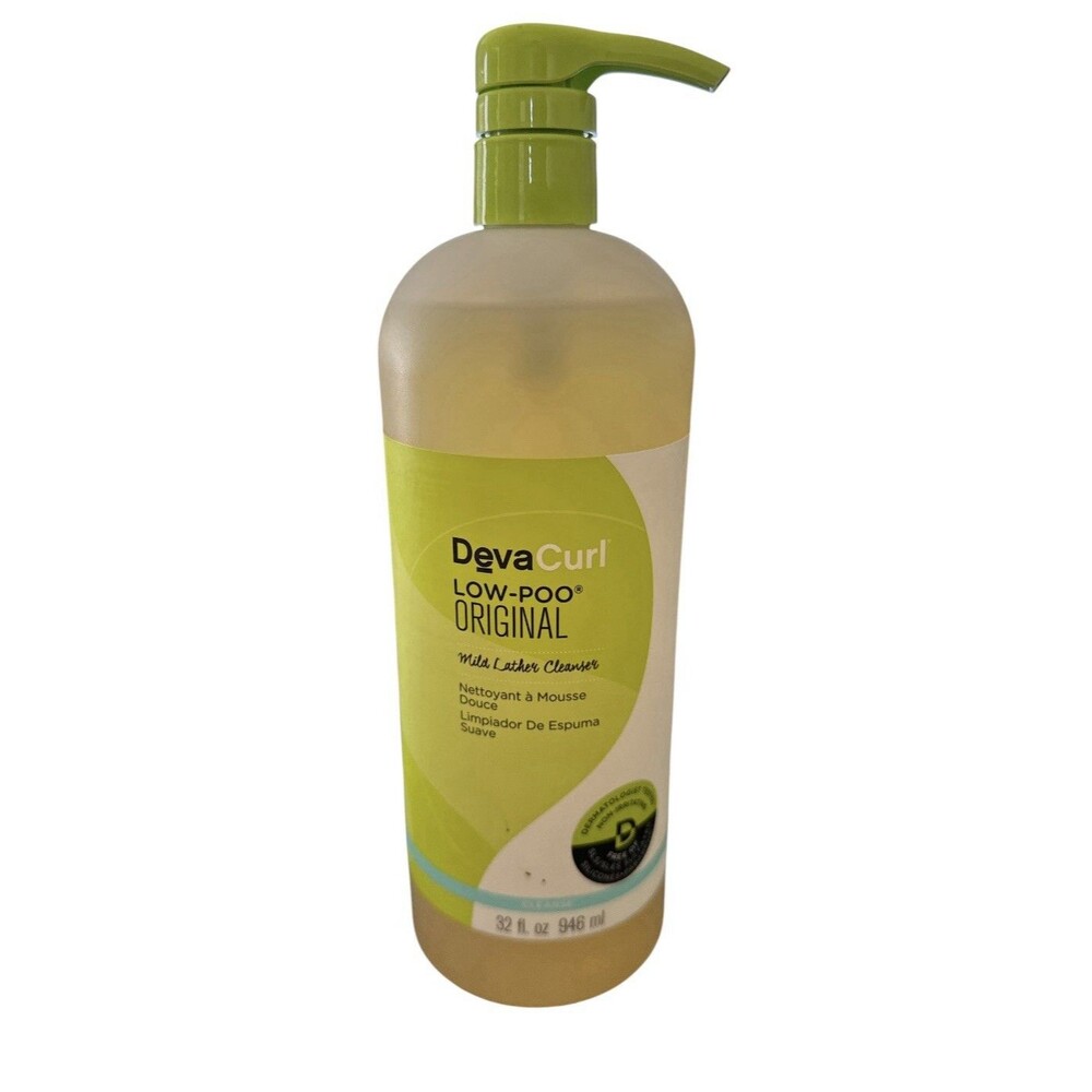 DevaCurl Low-Poo Original Mild Lather Cleanser 32 Fl Oz New